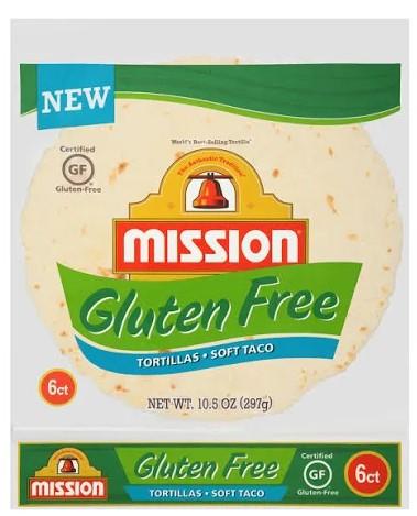 Mission Gluten Free Tortilla Shells 6 ct