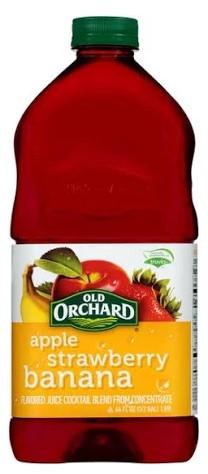 Old Orchard Juice Apple Peach Mango Juice