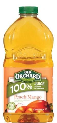 Old Orchard Juice Apple Peach Mango Juice