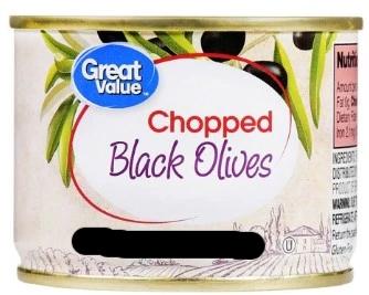 Great Value Chopped Black Olives