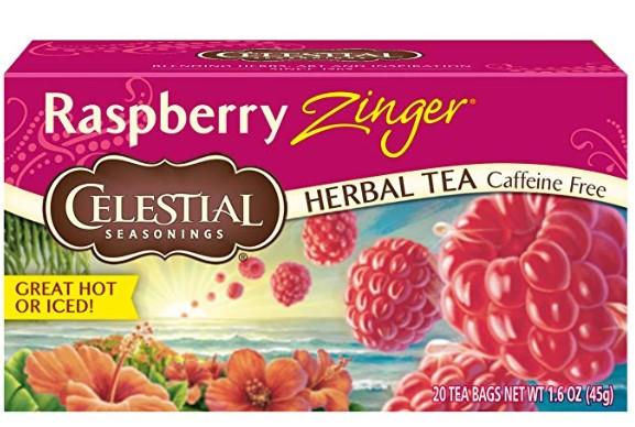 Celestial Seasonings Raspberry Zinger Herbal Tea