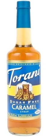 Torani Sugar Free Classic Caramel Syrup