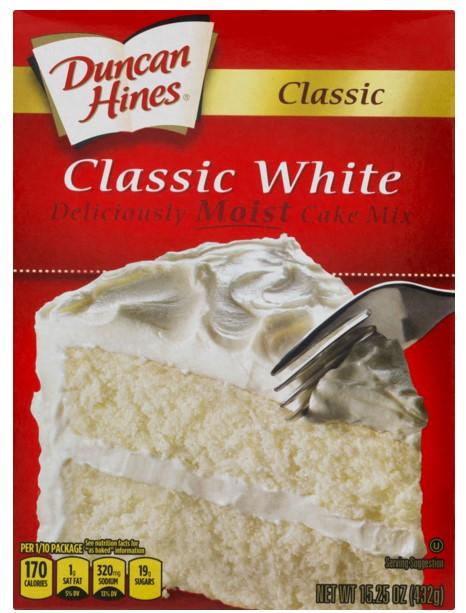 Duncan Hines Classic White Cake Mix