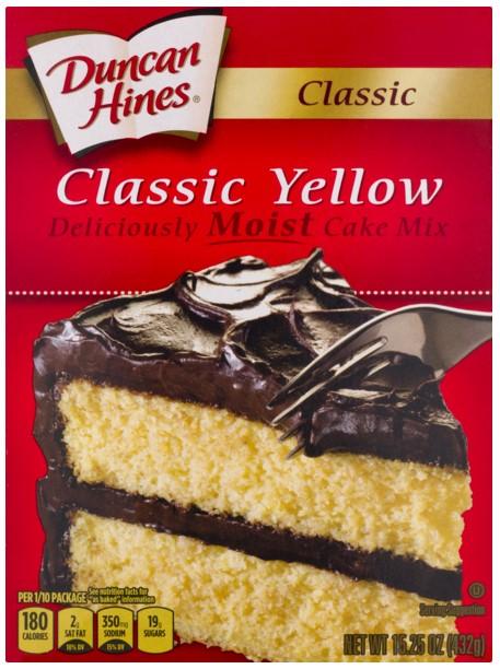 Duncan Hines Classic Yellow Cake Mix