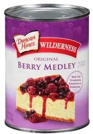 Duncan Hines Wilderness Original Berry Medley Pie Filling & Topping - 21 oz