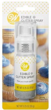 Wilton Silver Edible Glitter Spray