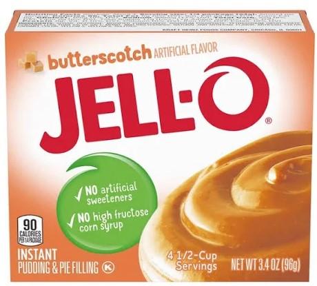 Jell-O Butterscotch Instant Pudding & Pie Filling