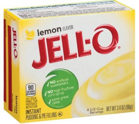 Jell-O Instant Lemon Pudding & Pie Filling