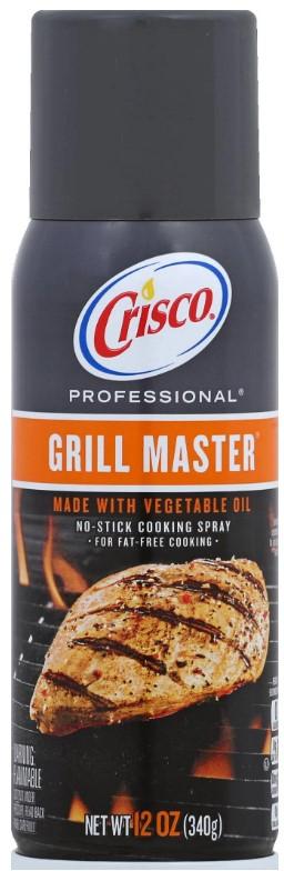 Crisco Professional Grill Master No-Stick Cooking Spray - 12 oz