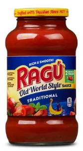 Ragu Old World Style Traditional Sauce