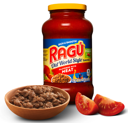 Ragu Old World Style Sauce w/ Meat