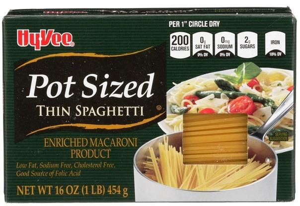 HyVee Pot Size Thin Spaghetti