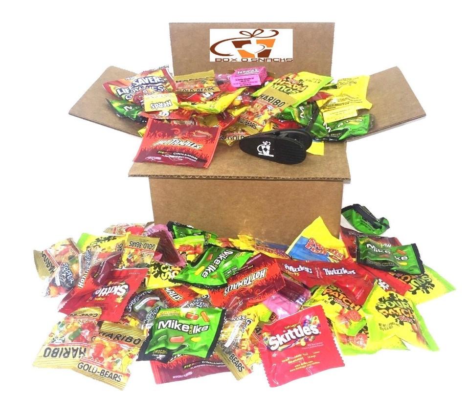 Box-O-Snacks Super Candy Variety Box 6 Pounds of Candy