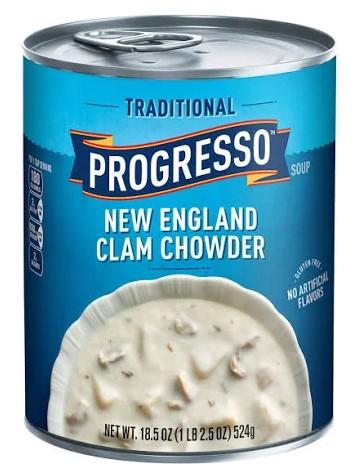 Progresso New England Clam Chowder Soup