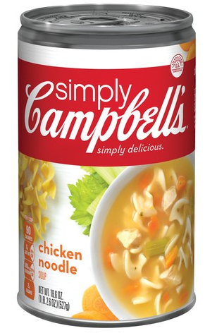 Simply Campbell's Chicken Noodle Soup