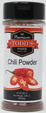 Todd's Premium Foods Chili Powder