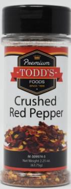 Todd's Premium Foods Crushed Red Pepper