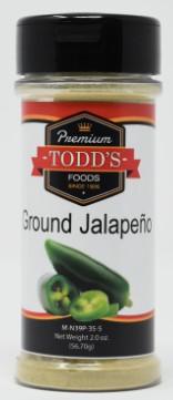 Todd's Premium Foods Ground Jalapeno