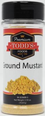 Todd's Premium Foods Ground Mustard