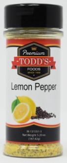 Todd's Premium Foods Lemon Pepper