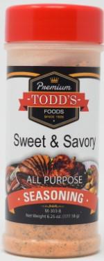 Todd's Premium Foods Sweet & Savory Seasoning