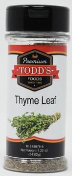 Todd's Premium Foods Thyme Leaf