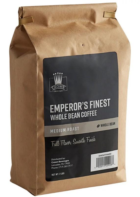 Crown Beverages 2 lb. Emperor's Finest Whole Bean Coffee