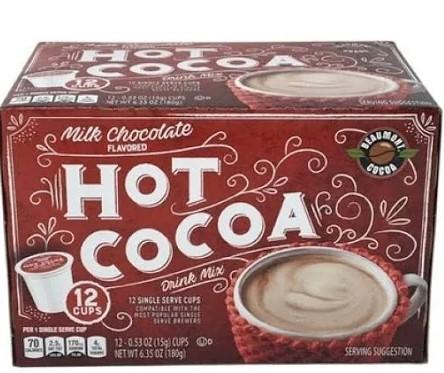 Beaumont Cocoa Milk Chocolate Hot Cocoa Drink Mix K-Cups