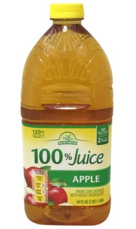 Nature’s Nectar Apple 100% Juice