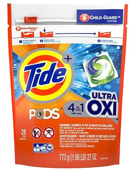 Tide Pods, 4 in 1, Ultra OXI