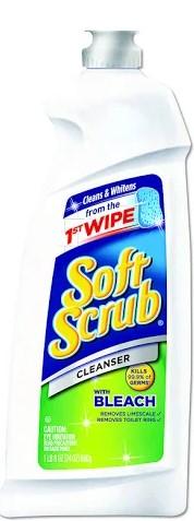 Soft Scrub Commercial Cleanser with Bleach