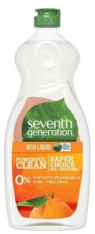 Seventh Generation Free & Clear Natural Dish Liquid - 25 oz