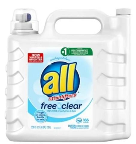 All with Stainlifters Free & Clear (166 loads)