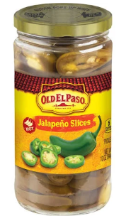 Old El Paso Pickled Jalapeno Slices - Hot