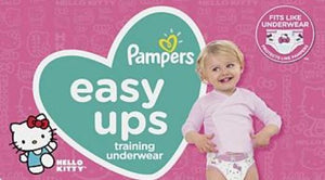 Pampers Easy Ups Training Underwear DC Super Friends 3T-4T