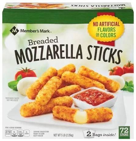 Member's Mark Breaded Mozzarella Sticks