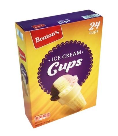 Benton's Ice Cream Cups