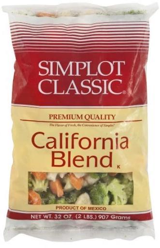 Simplot California Blend Classic Vegetables