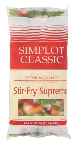 Simplot Stir Fry Supreme