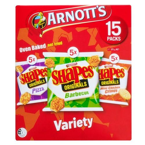 Arnotts Shapes 15 pak