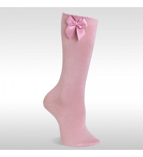 JC Side Bow Knee High Sock pr