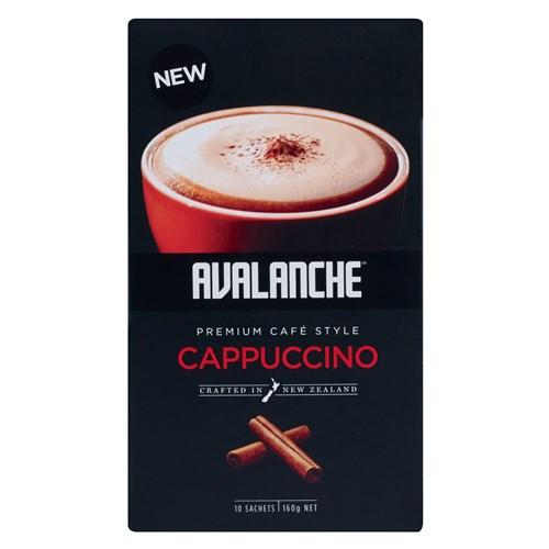 Avalanche Cappuccino Sachets 160gm/10pk