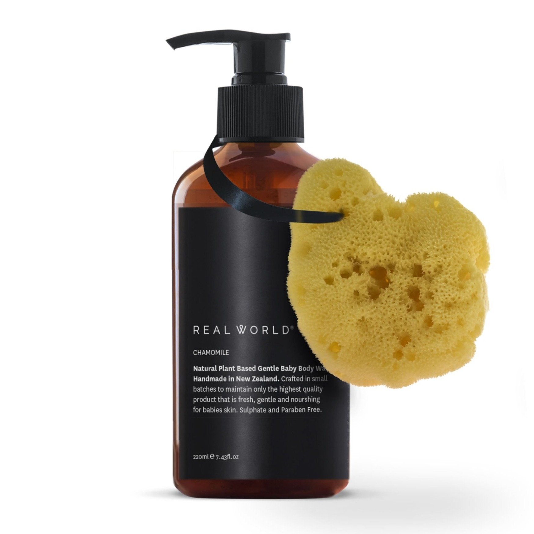 Chamomile Baby Body Wash + Sponge