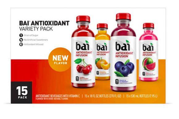 Bai Surfside Variety Pack Antioxidant Beverage