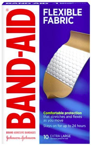 Band-Aid Flexible Fabric Comfortable Protection