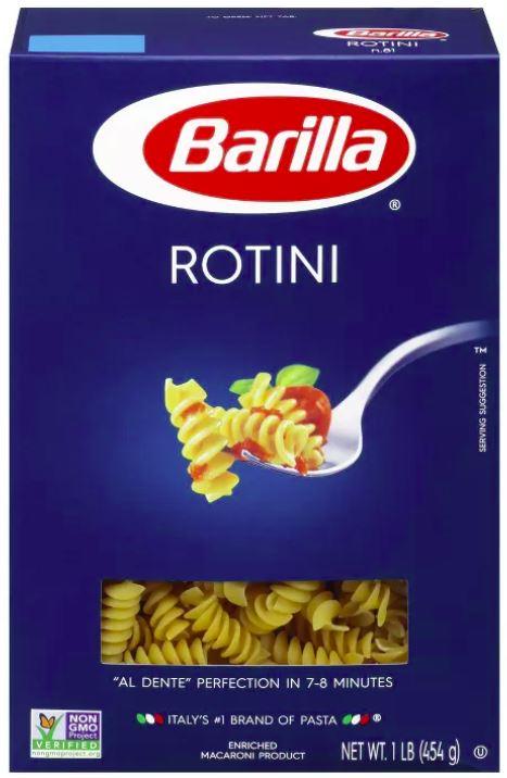 Barilla Gluten Free Rotini 12oz