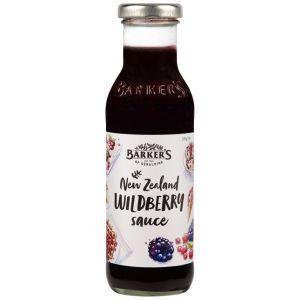 Barkers NZ Wildberry Sauce 335g