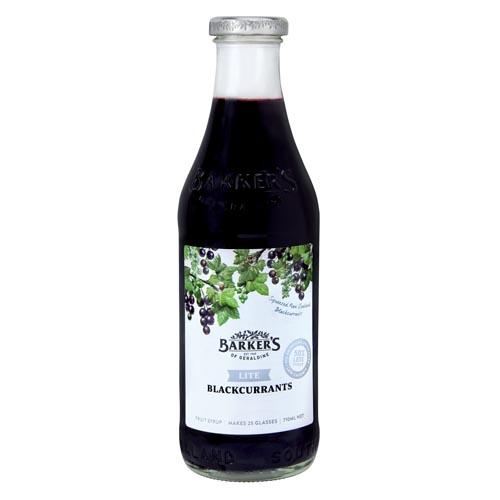 Barkers Blackcurrant Lite Syrup 710ml