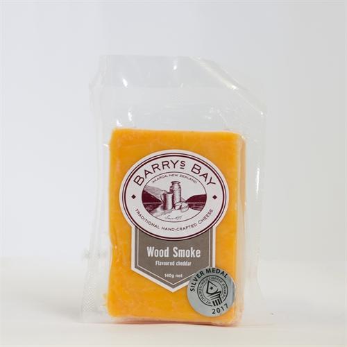 Barrys Bay Cheese Wood Smoke Cheddar 140g