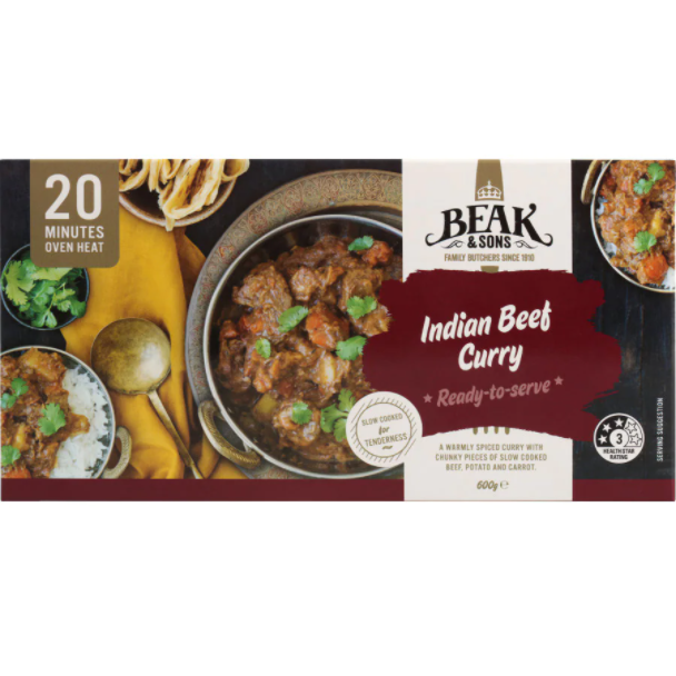 Beak & Sons Beef Curry